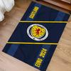 1pc Football Club Logo Print Area Rug - Soft, Washable Non-Slip Indoor Mat for Office Chairs, Living Room, Home Office Decorative Rug