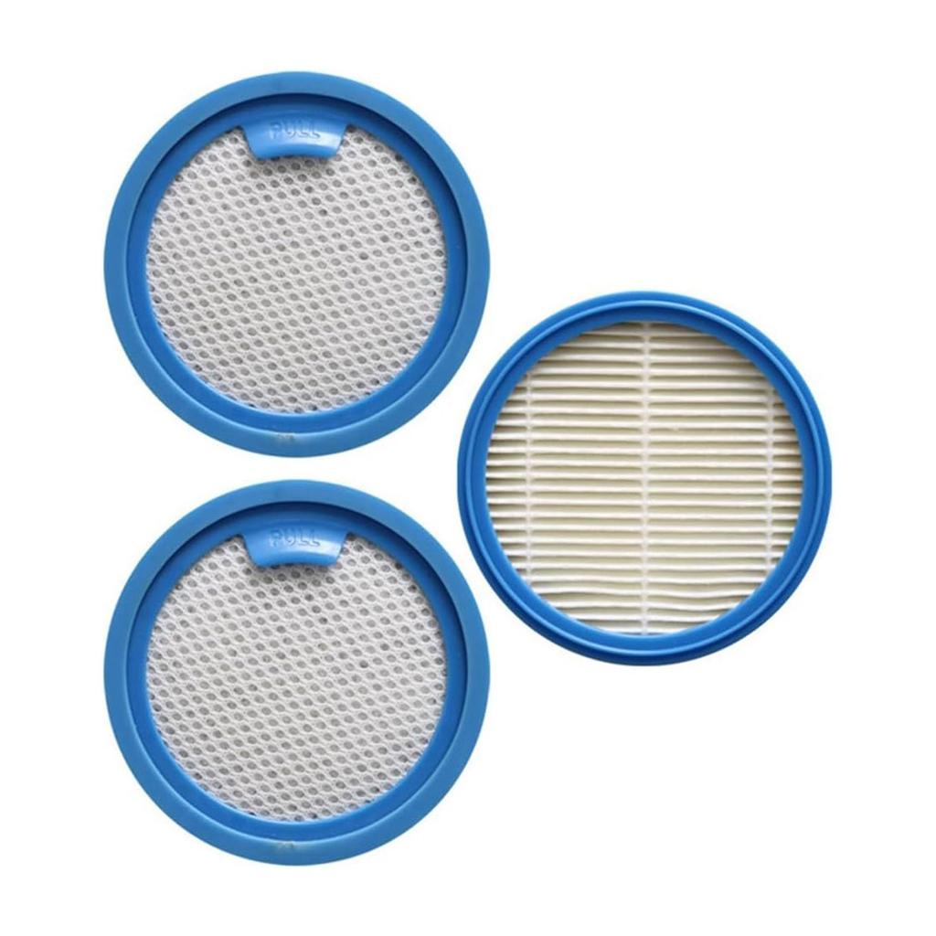 3PCS High Efficiency Filters Vacuum Cleaner Filters Replacement Filter Plastic Texture Spare Part Suitable for Vacuum