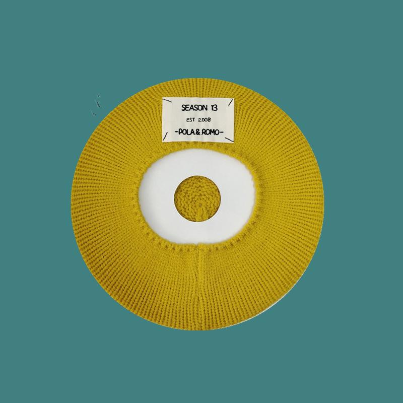 British Retro Beret Female Autumn and Winter Zhao Ruth Same Knitted Literary Painter Hat Versatile Warm Hat