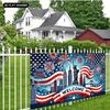 2D Statue of Liberty & Skyline Backdrop for USA Celebrations & Welcome Parties