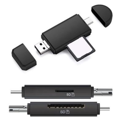 Tragbarer Speicherkartenleser Kartenleser Typ-C USB 2.0 Kartenleser Schreiber für Telefon Tablet