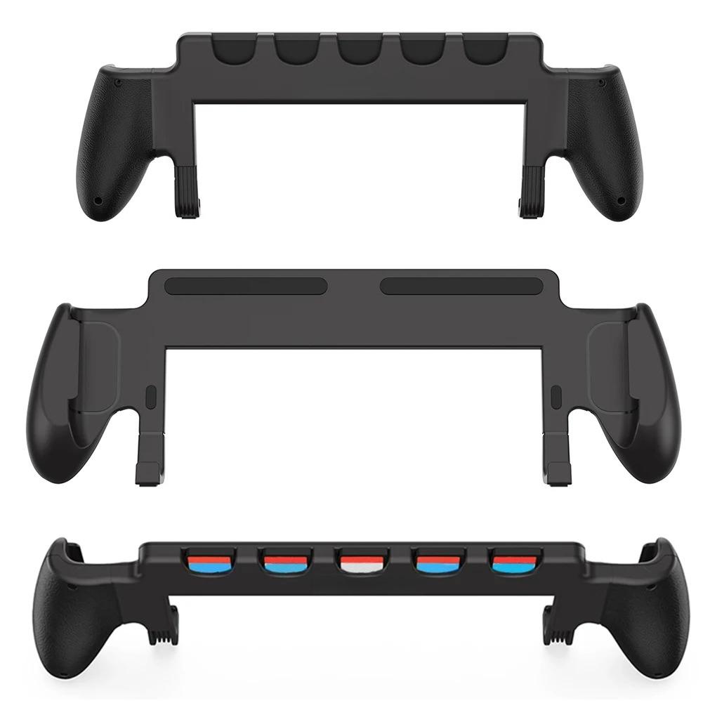 For Switch 2 Grip with Stand Comfortable & Ergonomic Grip Holder 5 Game Slots Protective Case Anti Slip Grip Holder