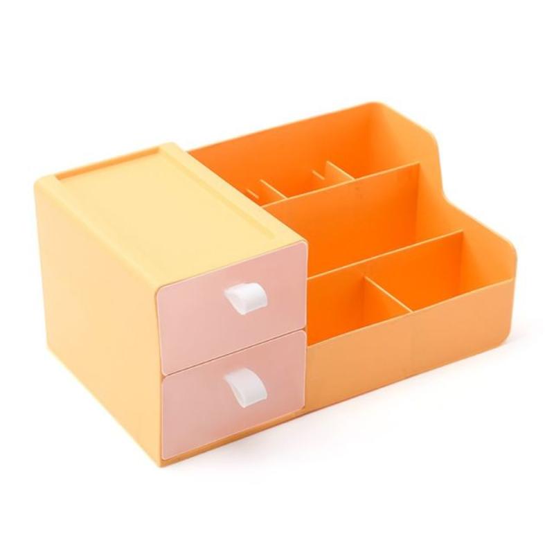 Plastic makeup box makeup box bathroom organizer bathroom dustproof organizers for desk | makeup organizers