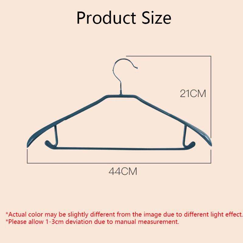 5/10/20PCS Wide-Shoulder Hanger,Multi-functional Non-slip Organizers with Hook for Suit Shirt Coat,Home Seamless Clothes Support