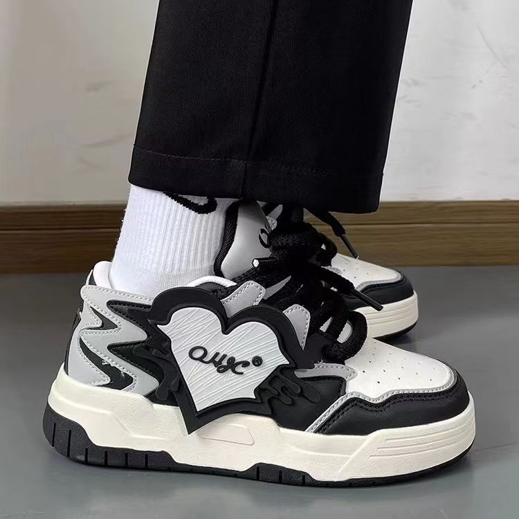 Fashion New Hot Selling Women's Shoes Lightweight and Comfortable Casual Skateboarding Shoes Classic Thick Soled Breathable Sports Shoes