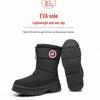 Women's Winter Snow Boots - Thick Plus Velvet, Waterproof, Cold-Resistant To -40°F, Non-Slip.