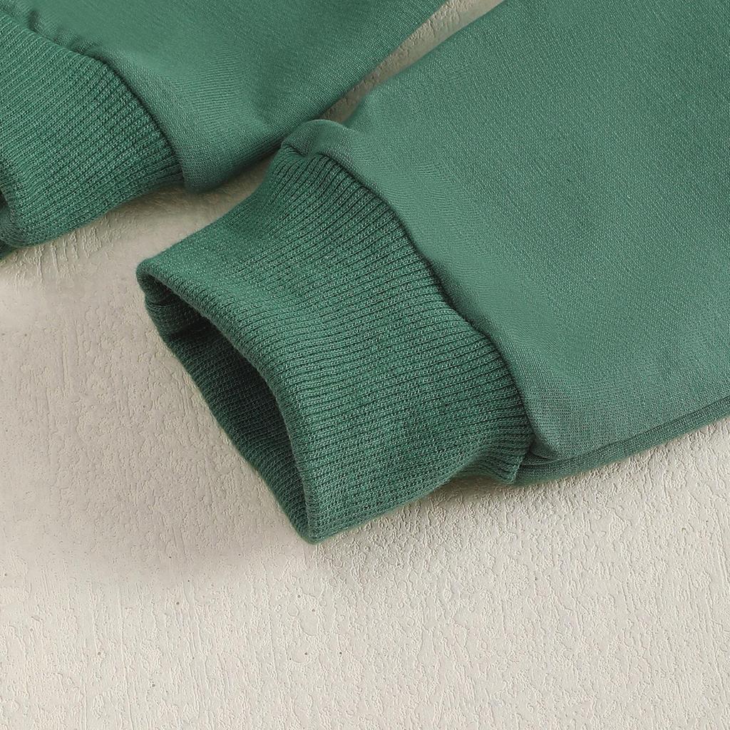 2025 Autumn/Winter Baby Christmas Knit Cotton Sweatshirt & Pants Set