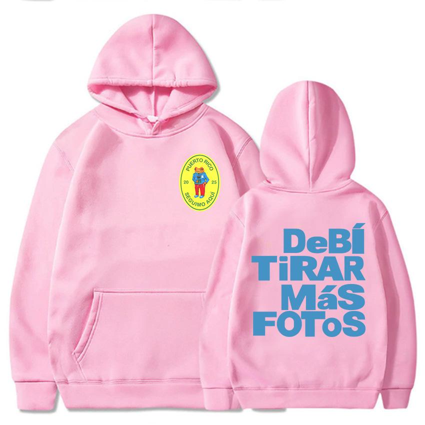 DTMF Debí Tirar Más Fotos 2025 Nové Album Mikiny Bad Bunny Slavný Zpěvák Mikiny Grafický Potisk Oblečení Dámská Mikina Dívky