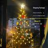 2027 DIY Floor-to-Ceiling Christmas Tree Window Lights Decoration for Festive Living Room