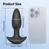 ALWUP Vibrating Anal Plug - Prostate Massager with 10 Modes, App-Controlled Silicone Butt Toy for Men & Women, Rechargeable Battery