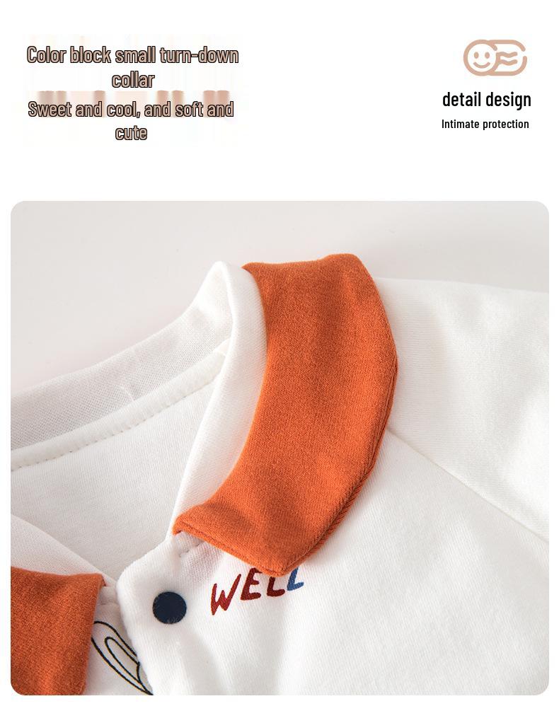 Gesteppter Baby-Overall: Warmer Herbst/Winter Baumwoll-Body für draußen, 120g