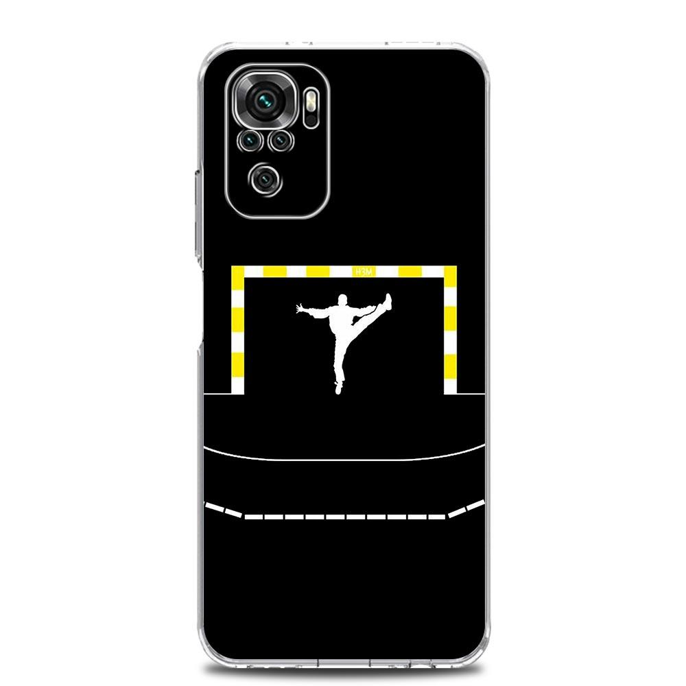 

Phone Case For Xiaomi Redmi Note 13 12 5G 9S 9 8 10 11 Pro Plus 4G 9T 13C 12C 10C 9C 9A 7 Pro Clear Cover Handball Sport Redmi Note 9T