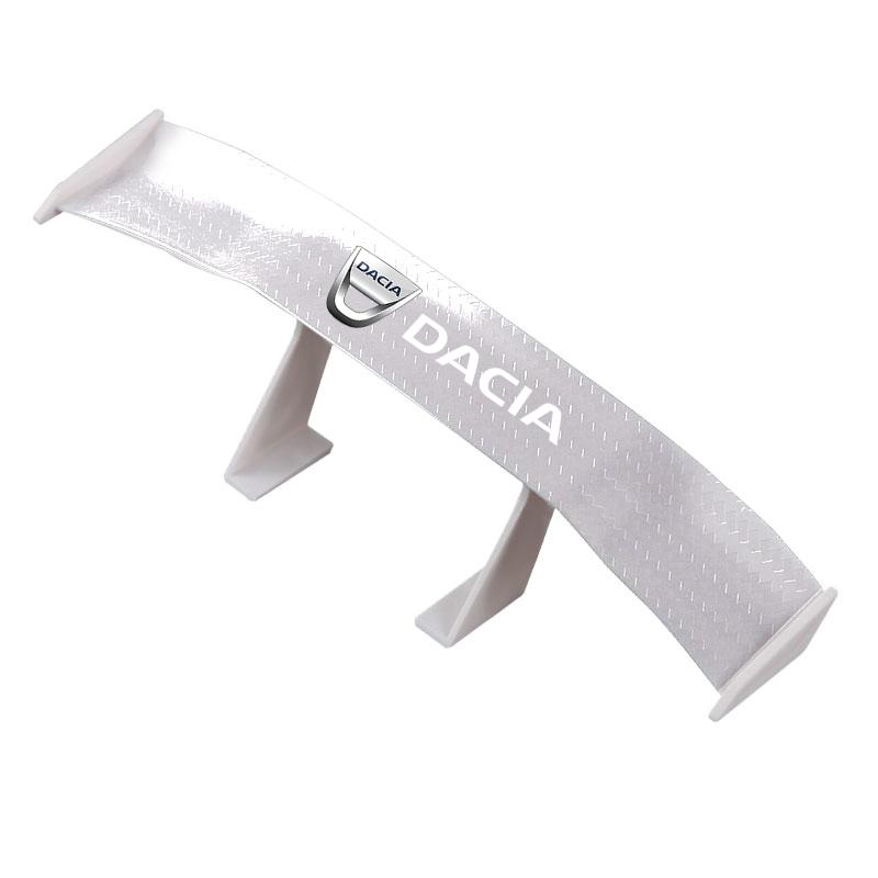 Bil Bakspoiler Mini Spoiler Vinge Liten Hale Emblem Klistremerke Dekorasjon For Renault Dacia Clio Laguna 2 Megane 3 Duster Logan Captur
