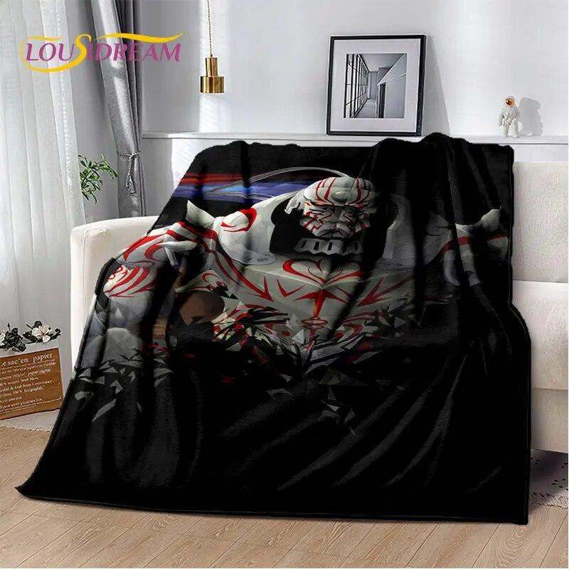 Fullmetal Alchemist Anime Cartoon Soft Plush Blanket,Flannel Blanket Throw Blanket for Living Room Bedroom Bed Sofa Picnic Cover