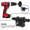 Efficient, Versatile Self-Priming Household Drill for Outdoor Water Transfer - Effortlessly Absorbs Gasoline, Diesel, and Oil Fl