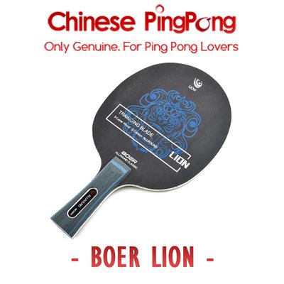 Originální karbonová raketa na stolní tenis BOER LION Univerzální Pádlo na ping pong