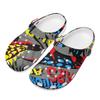 Colorful Printed EVA Clogs Women Men Lightweight Breathable Slip On Garden Shoes for Beach Pool Home Bathroom Summer Wear