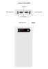 No-Weld 8-Section 18650 Battery Charger Case with Digital Display