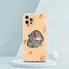 Cute Colorful Rabbit Luxury Phone Case For iPhone 16 15 14 13 12 11 Pro Max XS X XR SE 7 8 Plus Soft Silicone Clear Cover