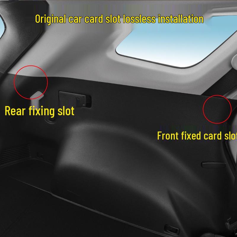 Kia Sportage 2010-2015 Trunk Cargo Cover & Tailgate Storage Partition