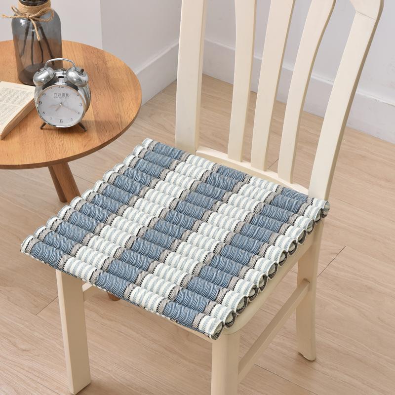 

Хлопково-льняная грубая ткань, подушка для обеденного стула, 40*40 см, чехол для сиденья, аксессуары для дома No.9