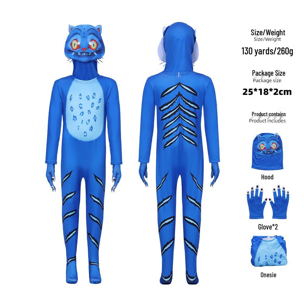 Cosplay K-POP: Costume Body da Prestazione Tigre Gruppo 2 Demon Hunter