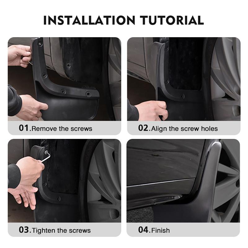 For Nissan Micra / March K13 2010 2011 2012 2013 Fender Mudguard Mud Flaps Guard Splash Flap Mudguards Car Accessories
