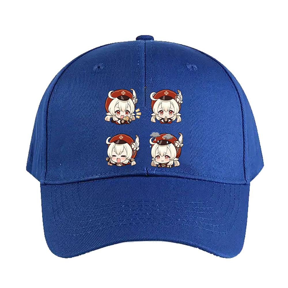 Chibi Klee Genshin Impact Cap Summer Woman Man Adult Casual Fashion Casual Adjustable Fishing Hat Sun Hat
