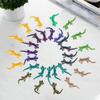 20Pcs Creative 3D Printed Gecko Model Lifelike Movable Joints Animal Model  Indoor Decoration