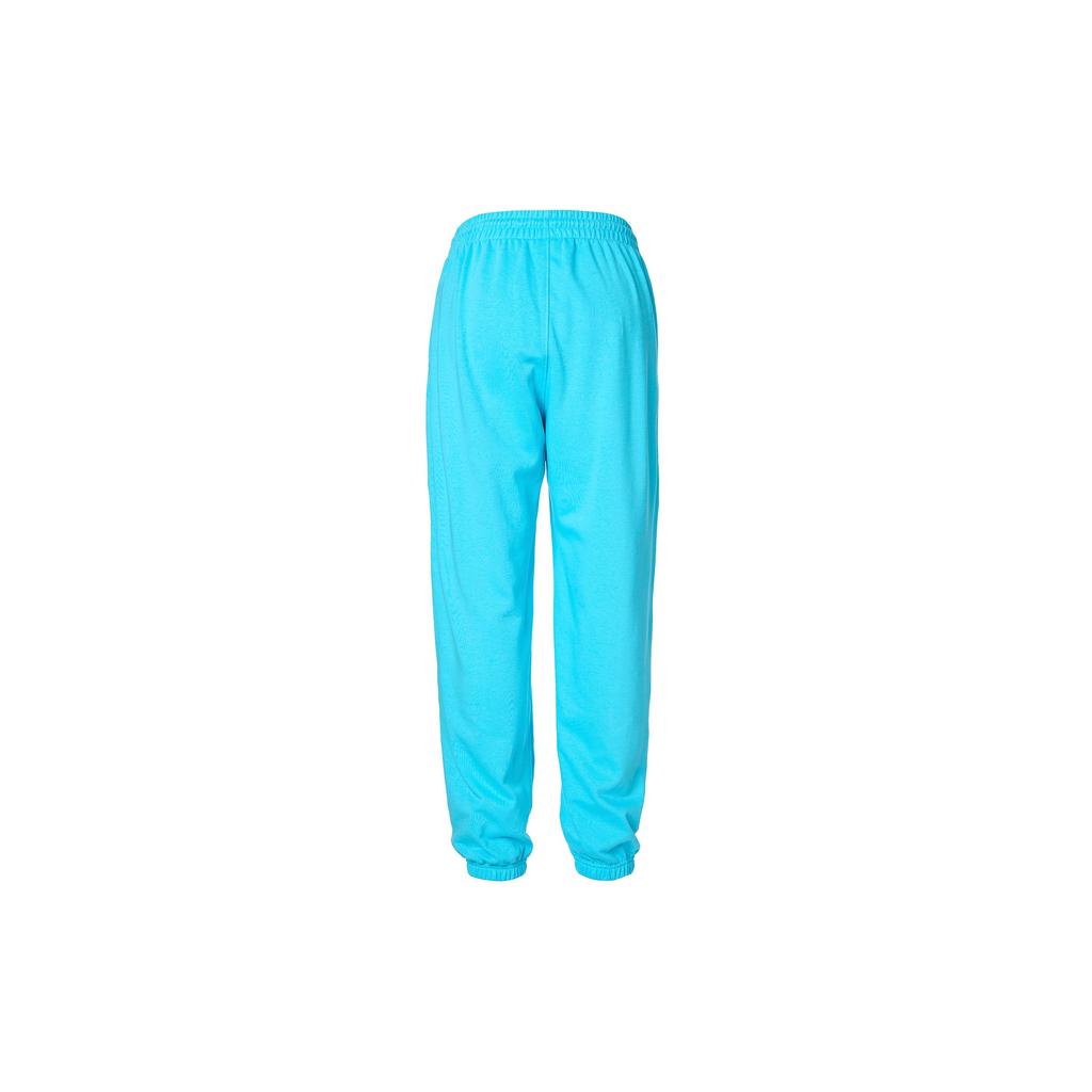 Nike Letter Logo Printed Cuffed Sports Pants Women Pants Light-Blue DV8089-416