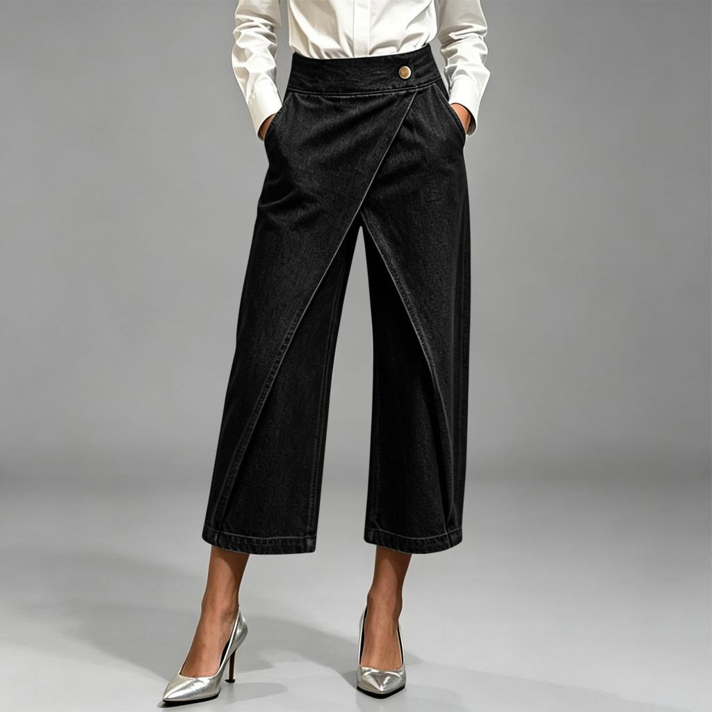 Ladies'  Color Casual Fashion Casual Straight Leg Casual Pants