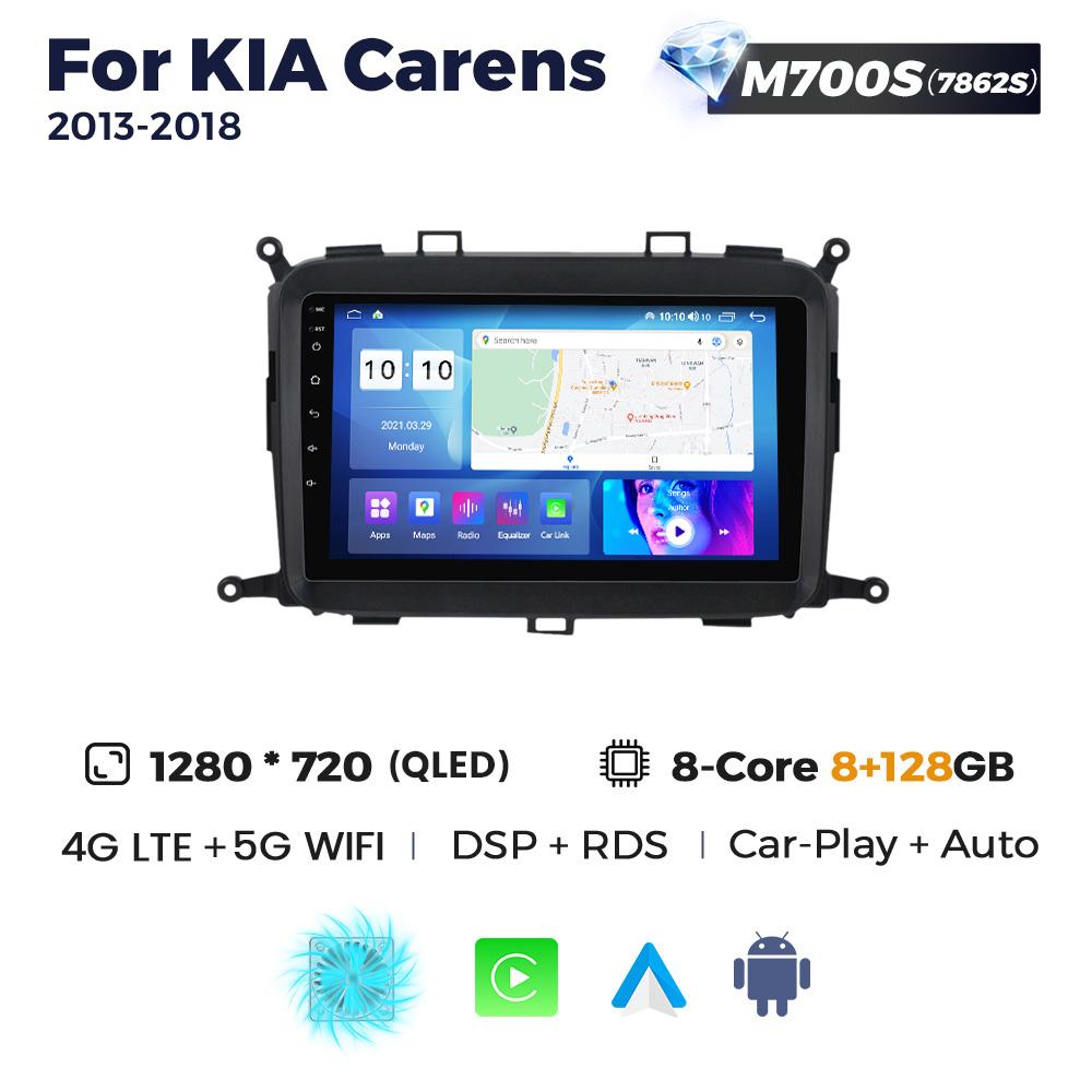 Navifly Android 13 Car Radio For Kia Carens RP 3 III 2013-2019 Multimedia Video Player GPS Stereo Wireless Carplay Auto Systems