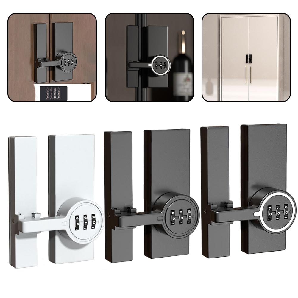 User Centric Upgraded Password Door Bolt Lock Simple Code Changes and Secure Operation from Inside for Added Safety