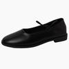 Retro niche simple elastic band ballet shoes women 2025 summer new commuter soft sole comfortable small single shoes