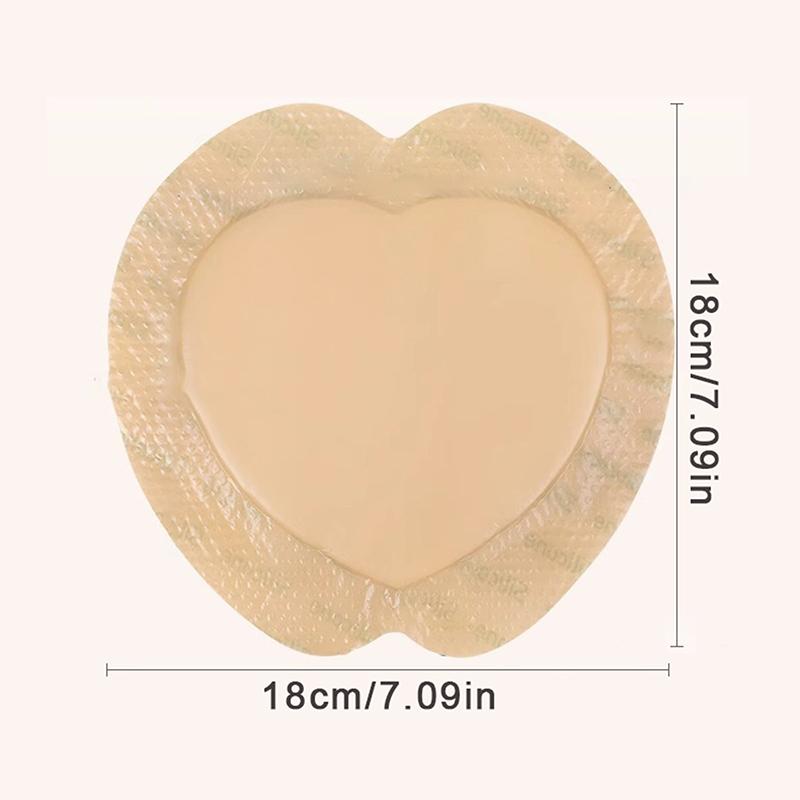 Silikonové pěnové adhezivní krytí Krytí rány Sterilní Podložka na hojení proleženin Náplast Podložka na dekubity Pro ležící pacienty