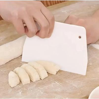 Víceúčelový kráječ těsta, škrabka na mísu pro chlebové těsto, fondán, dortový krém, špachtle, DIY vykrajovátka na cukroví, škrabky, kuchyňská sada na pečení