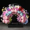 Bridal Garlands Florals Crown Wedding Flower Headband Beach Wreath Hairband Girls Hair Accessory Women Head Hoop Props