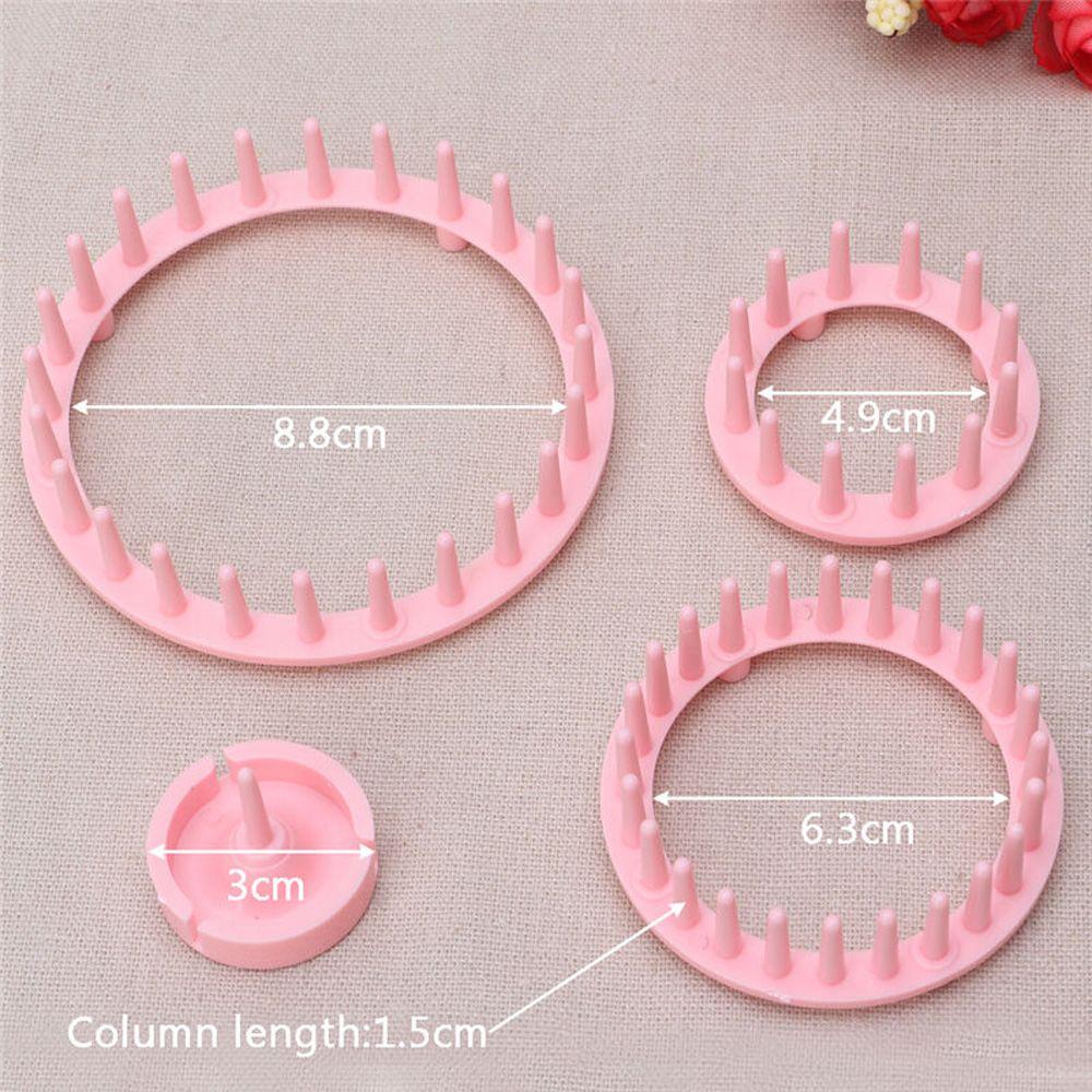 Needlework Sewing Wool Home Needle Knit Daisy Pattern Maker Knitting Loom Craft Tool Knitted Toy