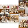 Cute Pajamas And Hats Teddy Bears Plush Toys Doll Children Toy For Kids And Home Decor