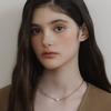 Tatiana (925 Silver) Blush Pearl Bead Necklace NZ2442