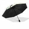 1pc Moonlight Adventure Automatic Open/close Folding Compact Umbrella, 8 Rib Sturdy Canopy, Lightweight Portable, Everyday Use, Gift,,135