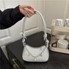 Chain Sweet Cool Foreign Summer New Shoulder Bag Women's Fashion Solid Color Fashion Trend High-end Messenger Bag