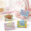 Hanging Mechanical Keyboard Toy 26 Keys Keyboard Keychain Toy Cute Bag Pendant  Bag Charm