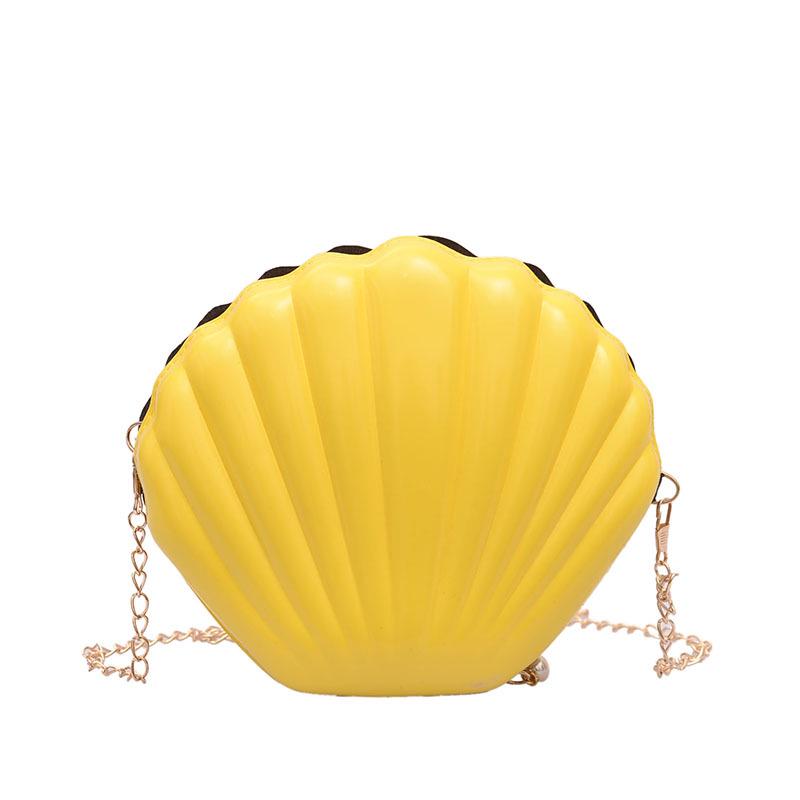 Foreign-style shell bag, the new Korean version of the season, fashionable and simple chain bag ins wind messenger creative shoulder bag