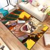 Anime carpet My hero science printed area carpet Living room Bedroom floor mat Kitchen Non slip Matte Mat Children's Bedroom Mat