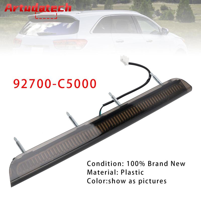 

Artudatech Задний стоп-сигнал 3-й дополнительный стоп-сигнал LED 92700-C5000 Для KIA Sorento 2015- BLK Автомобильные аксессуары 2016 2017 2018