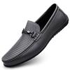 Spring foot cover Doudou shoes driving shoes spring flat bottom loafer small leather shoes large size casual shoes
