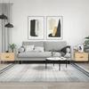 Vidaxl Coffee Tables, 2 Pcs., Sonoma Oak, 50X50X40 Cm