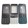 Carcaça Completa Frame Frontal+Tampa da Bateria+Teclado Inglês Peças de Reposição Para Nokia 6300 4G