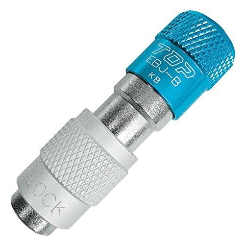 

Top Industry EBJ-B One-Touch Bit Joint Blue Hex Shank Pillhole Drill Impact Driver Attachment Holder Tsubame Sanjo Made in Japan